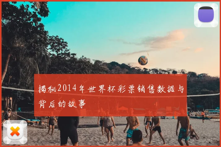 揭秘2014年世界杯彩票销售数据与背后的故事